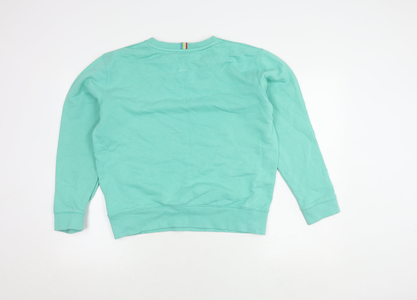 Joules Women's Green Pullover Sweatshirt Size 6