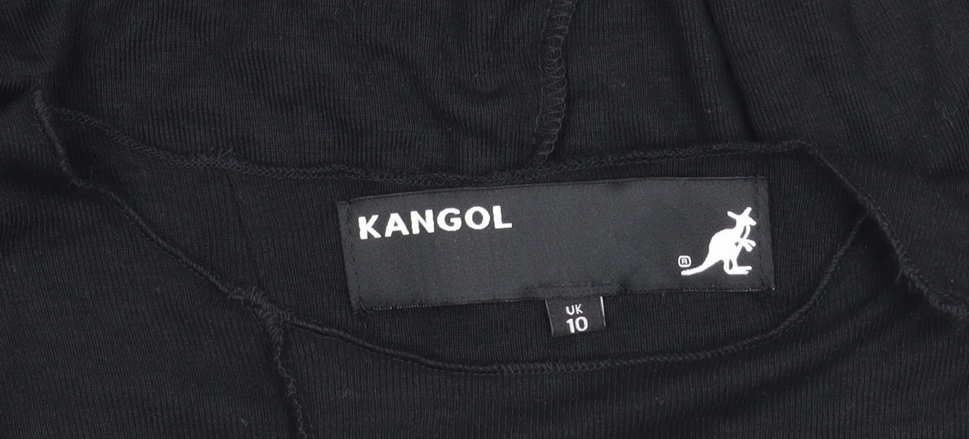 Kangol Women's Black Dress, Size 10, Long Sleeve