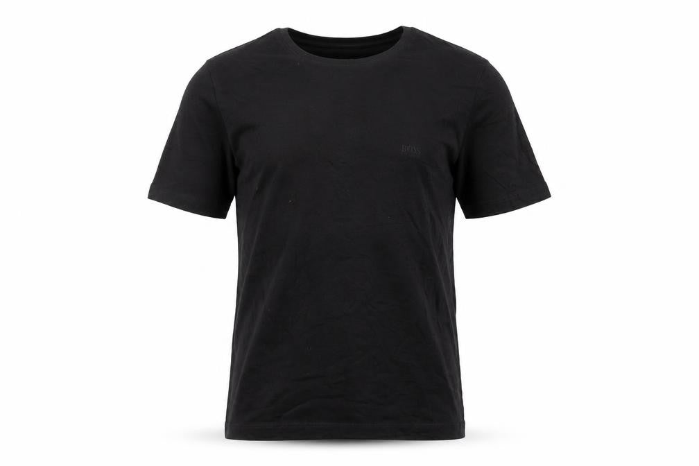 Mens UK Size XL HUGO BOSS Black  Cotton T-Shirt