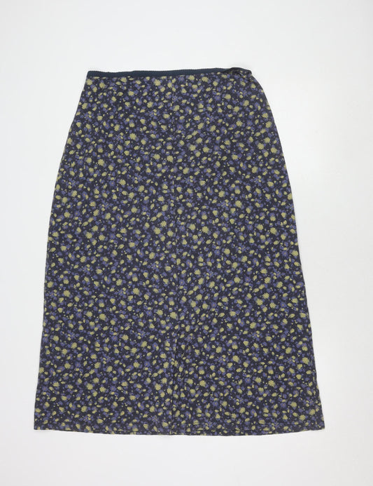 Laura Ashley Women's Floral A-Line Skirt, Multicoloured, L