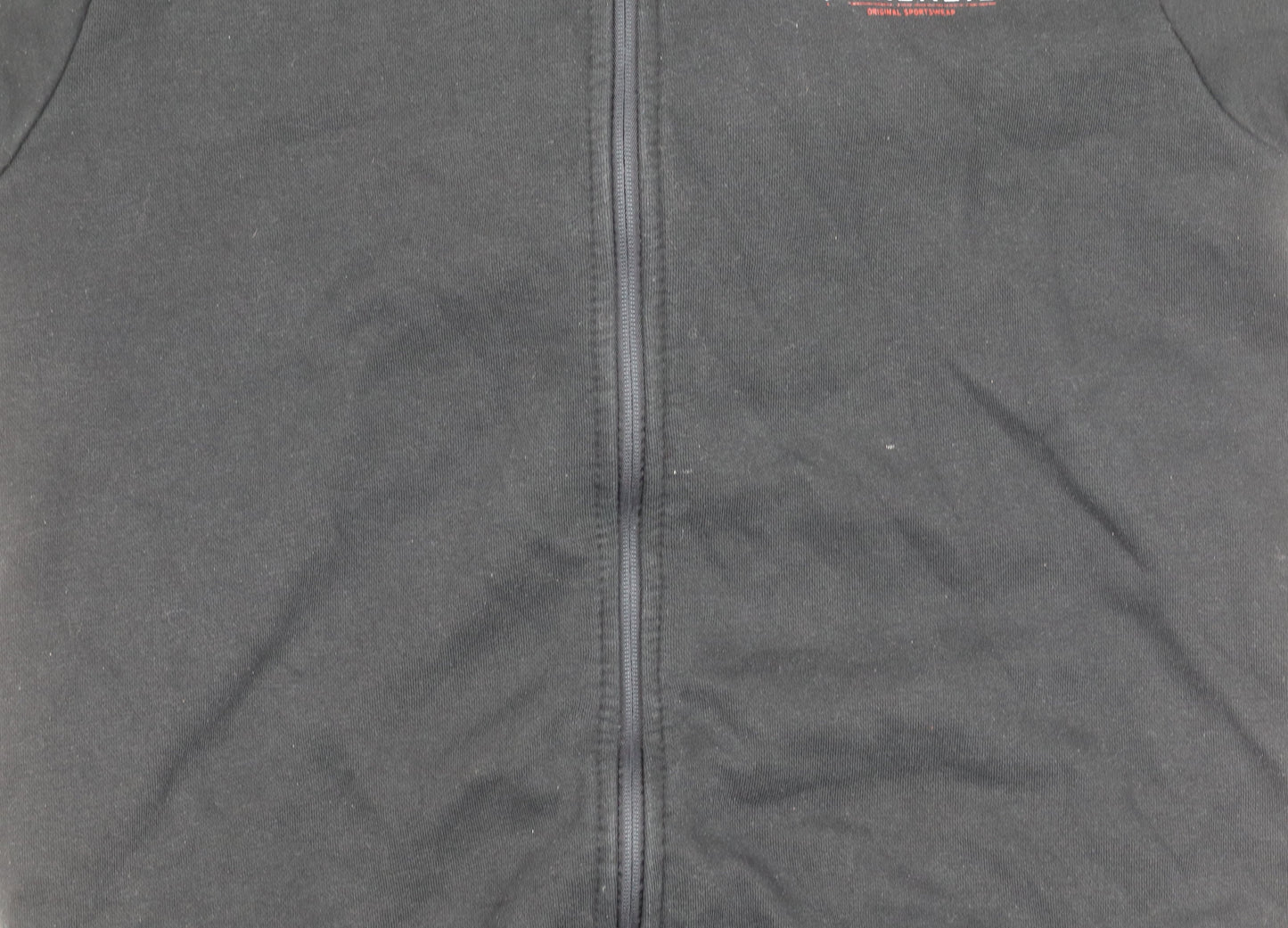 McKenzie Men's Black Hooded Full Zip Jacket L