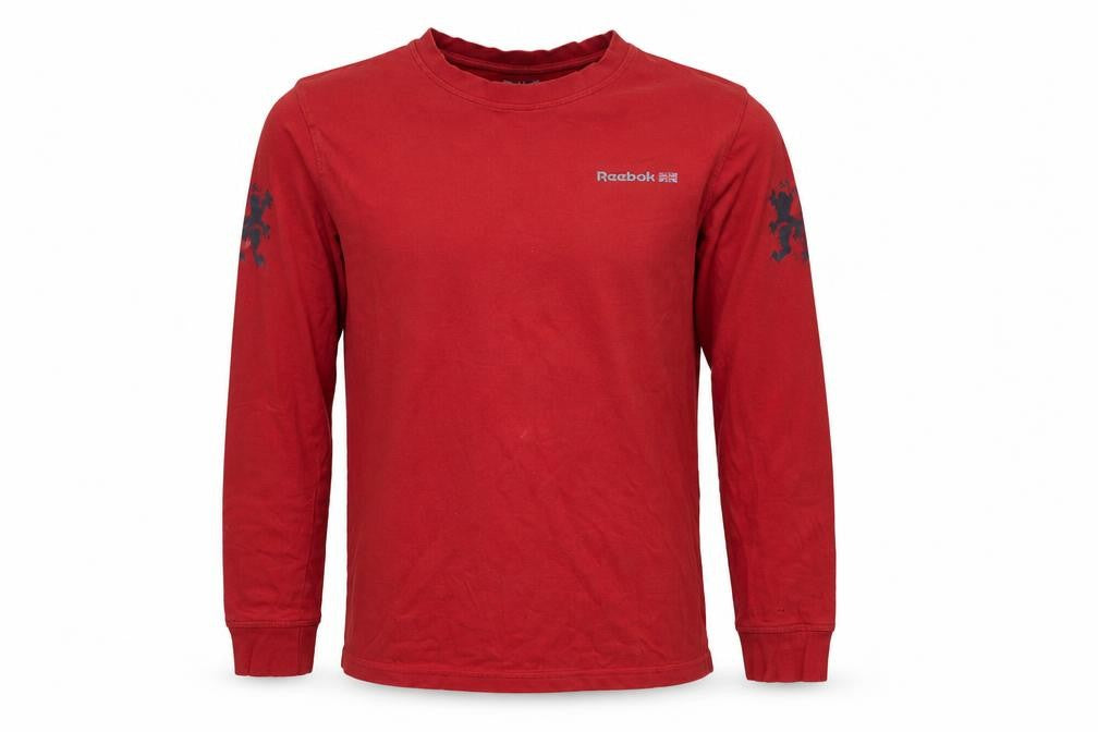 Mens UK Size L Reebok Red  Cotton T-Shirt