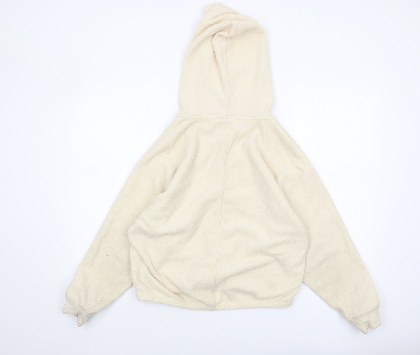 Puma Women's Beige Full Zip Hoodie - Size 18