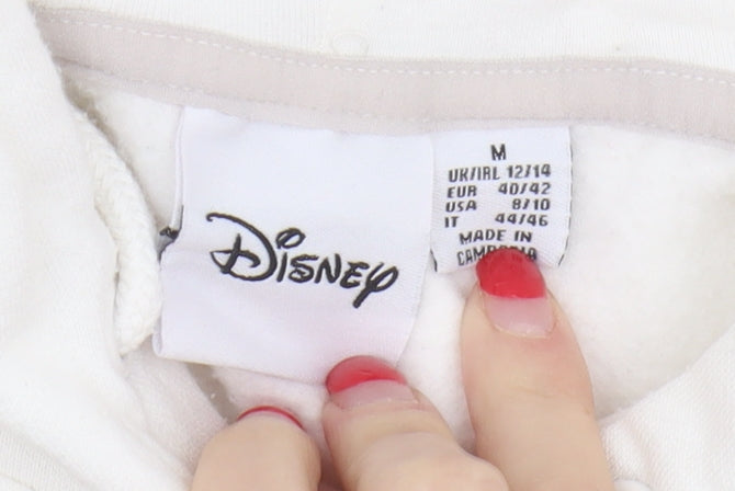 Disney Women's White Lion King Hoodie, M, Pullover