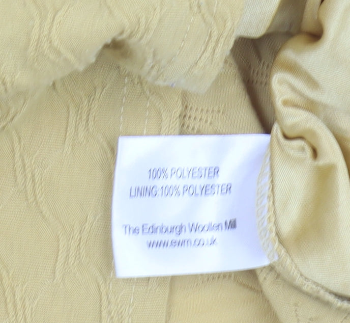 Honor Millburn Women's Yellow 3/4 Sleeve Top Size 16