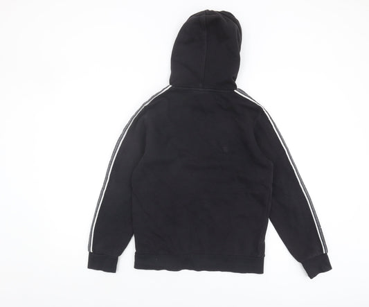 Champion Boys Black Pullover Hoodie 11-12 Years with Logo
