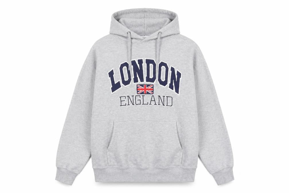Zone Mens One Grey Pullover Hoodie XS City Logo