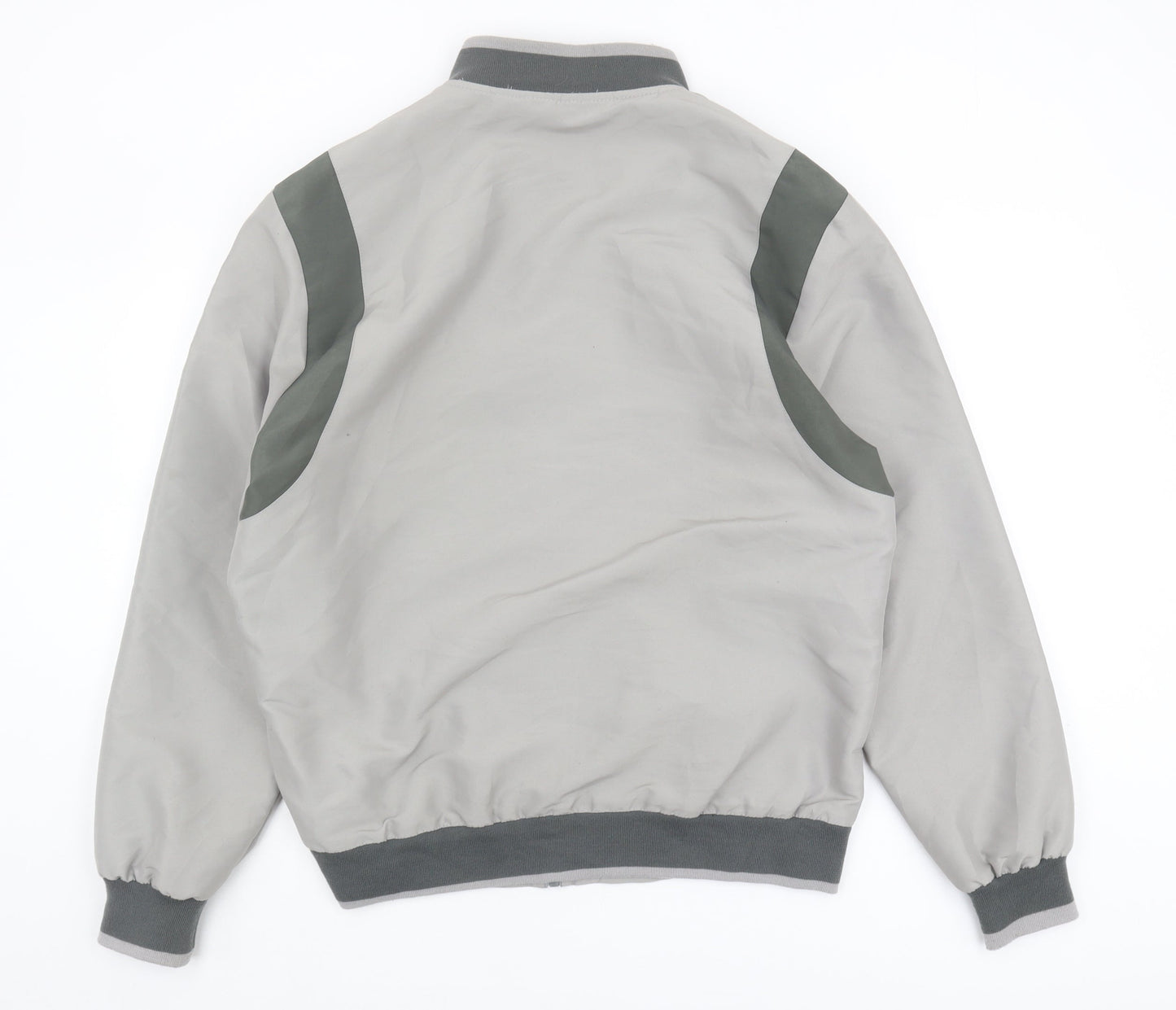 JBC Collection Men’s Grey Bomber Jacket Size L