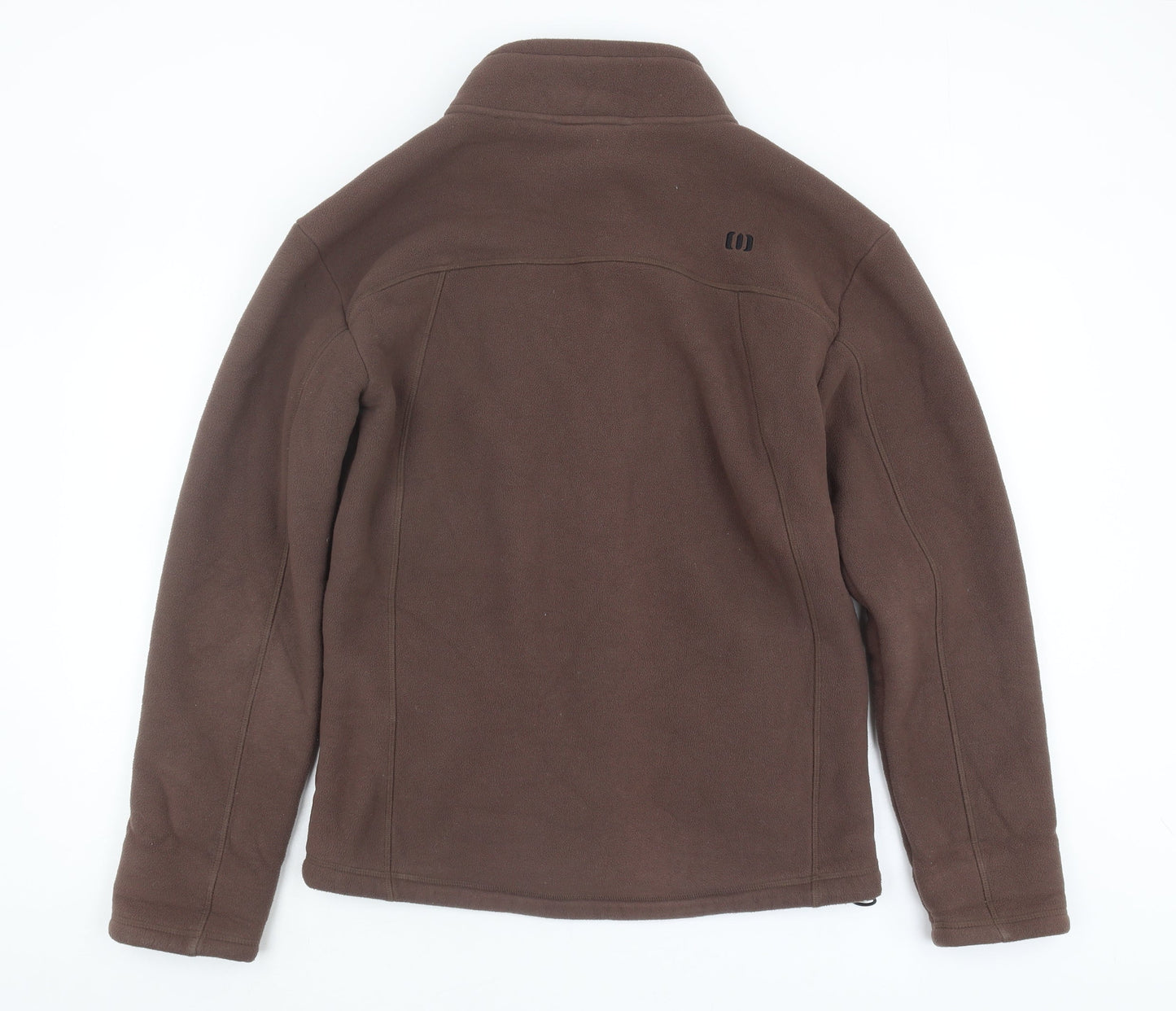 Animal Men's Brown Fleece Zip Jacket