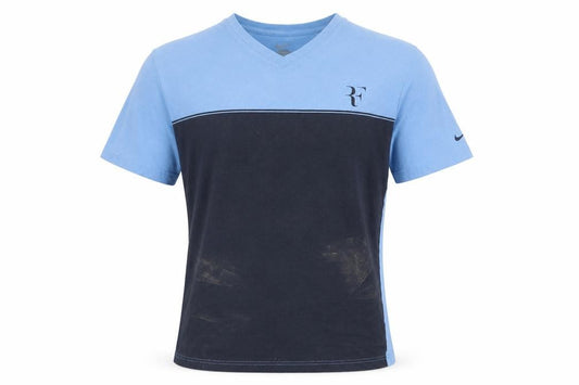 Mens UK Size M Nike Blue  Cotton T-Shirt