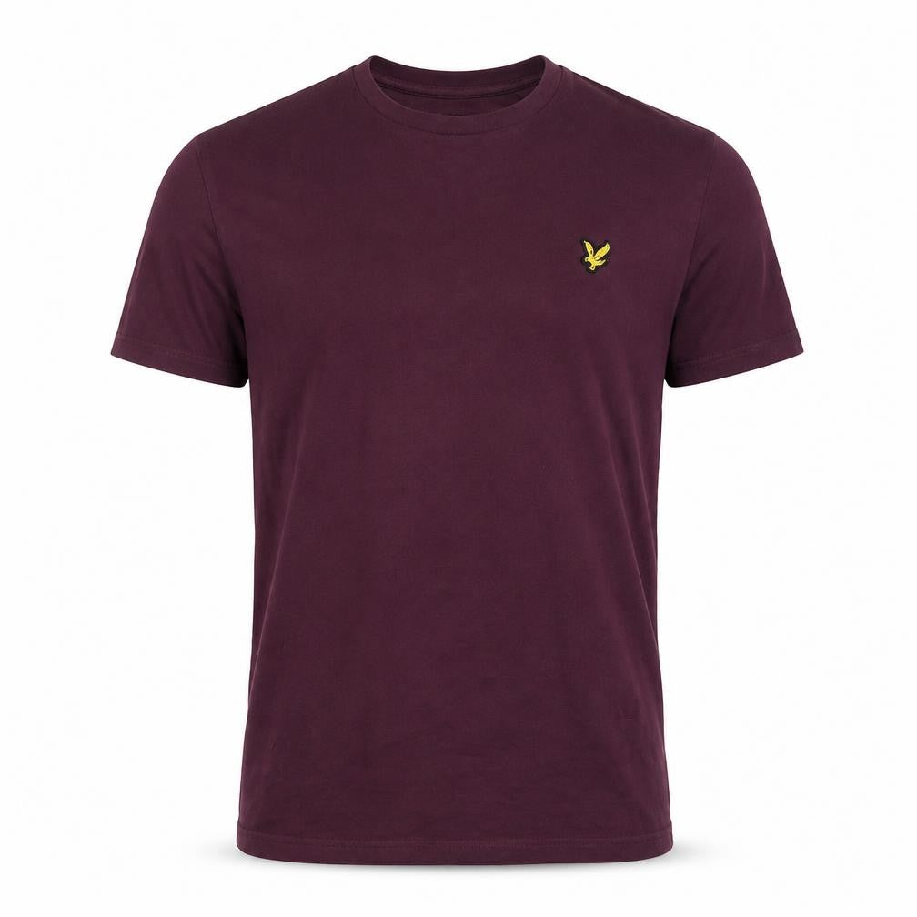 Mens UK Size S Lyle & Scott Purple  Cotton T-Shirt