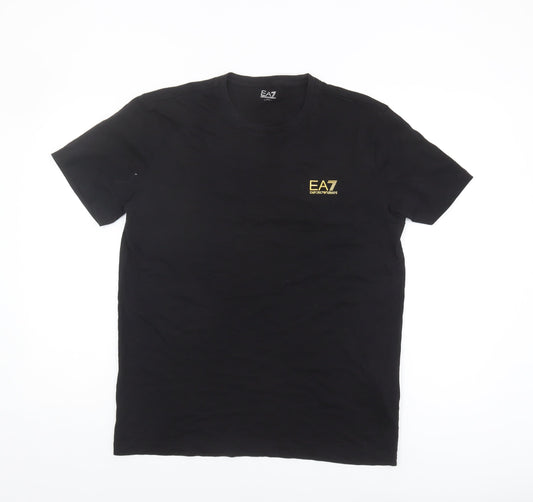 Emporio Armani Men’s Black XL Crew Neck T-Shirt