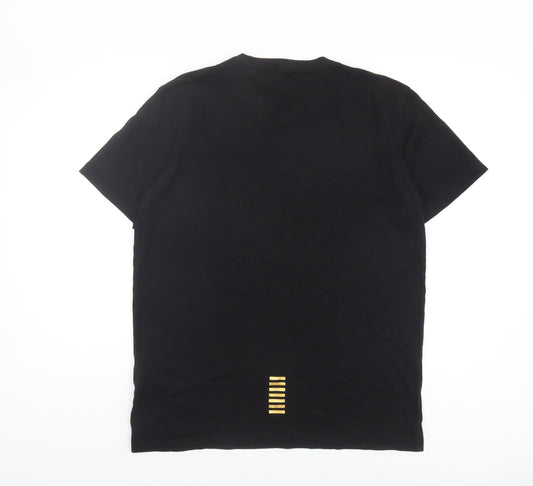 Emporio Armani Men’s Black XL Crew Neck T-Shirt