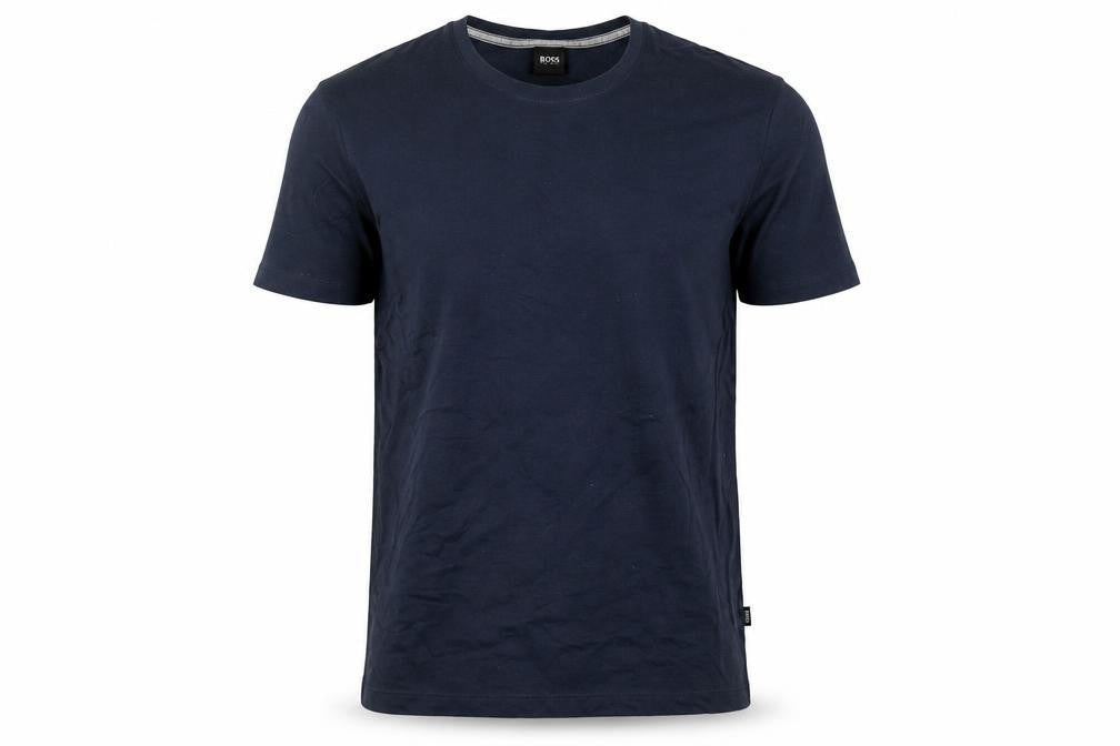 Mens UK Size L Boss Blue  Cotton Blend T-Shirt