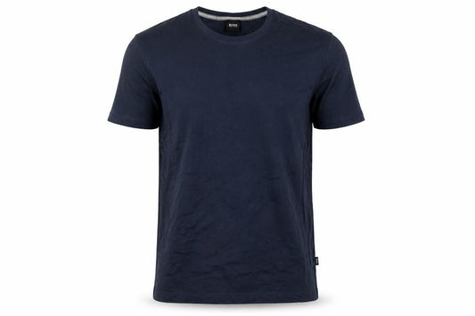 Mens UK Size L Boss Blue  Cotton Blend T-Shirt