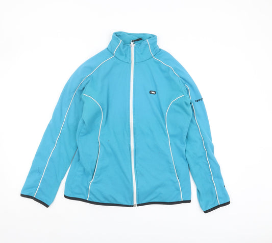 Trespass Women's Blue Fleece Jacket Size M
