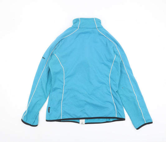 Trespass Women's Blue Fleece Jacket Size M
