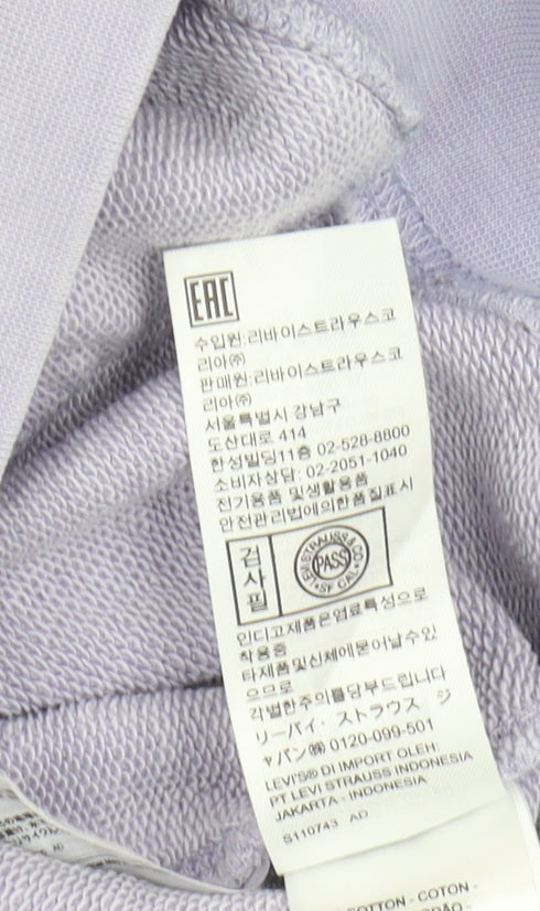 Levi's Men's Purple Pullover Hoodie, Size S