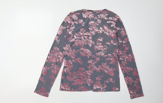 Long Tall Sally Women's Multicoloured Floral Top S