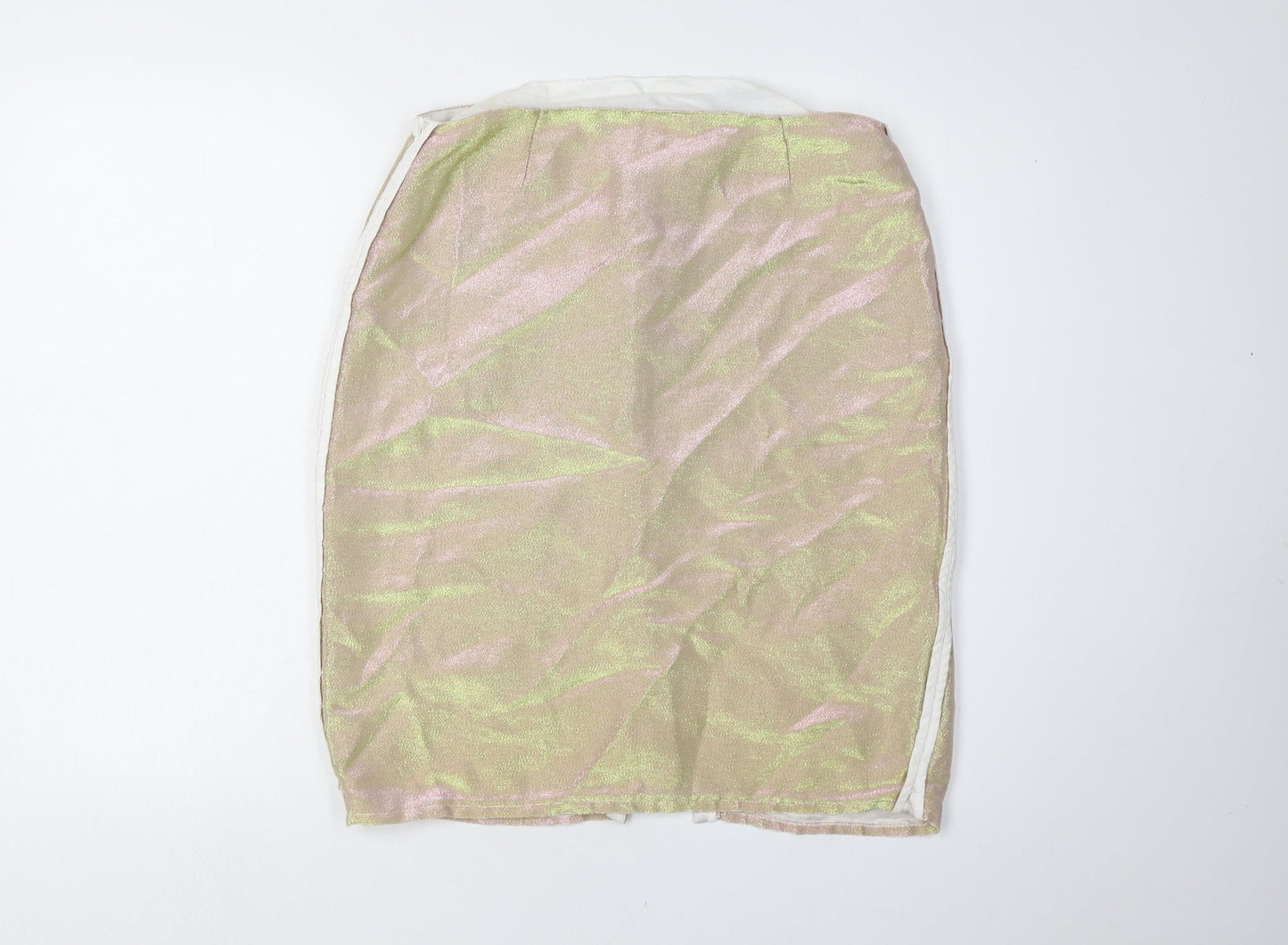 Topshop Women's Multicoloured Pencil Skirt, Size 12