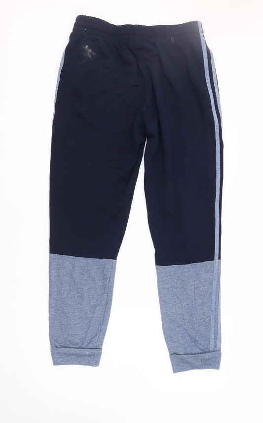 Adidas Men's Blue Jogger Trousers M - Activewear Essential