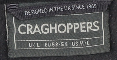 Craghoppers Men's Black Fleece Sweatshirt L