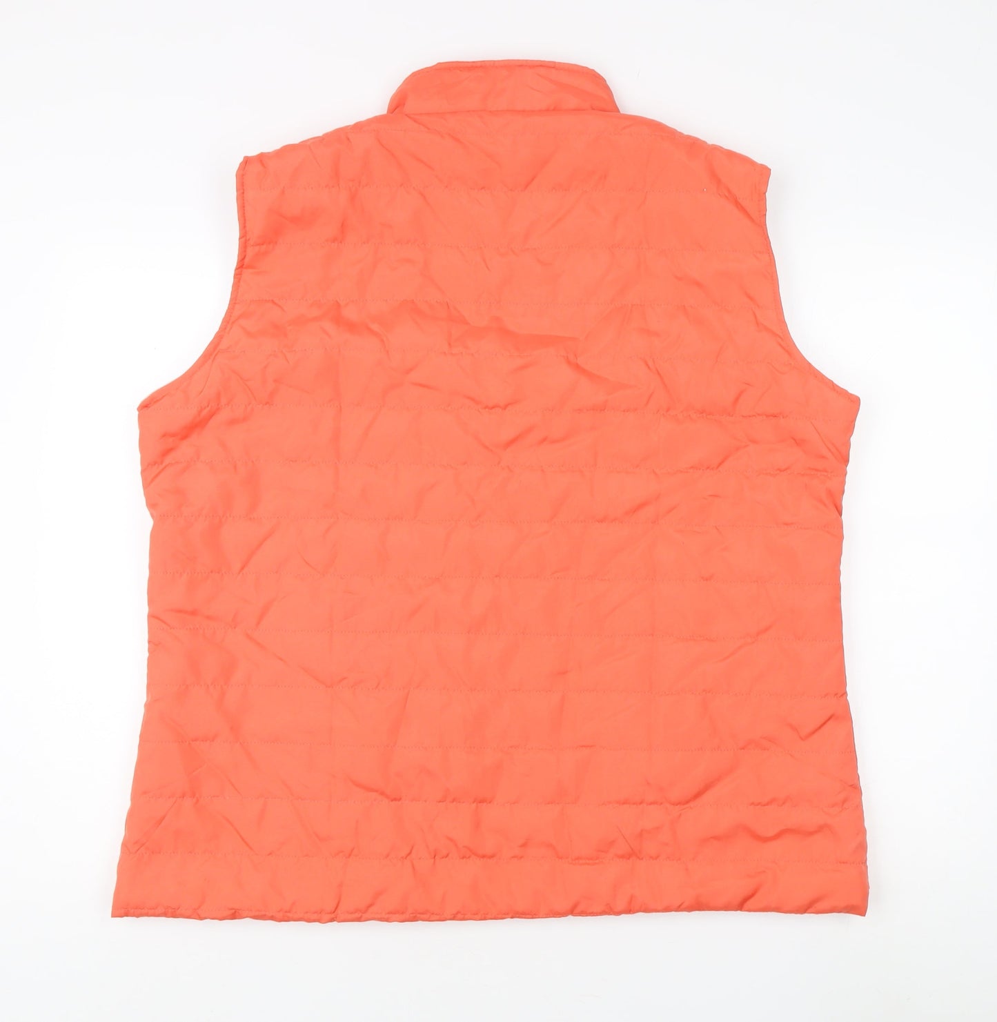 ANNE DE LANÇAY Women's Orange XL Basic Waistcoat