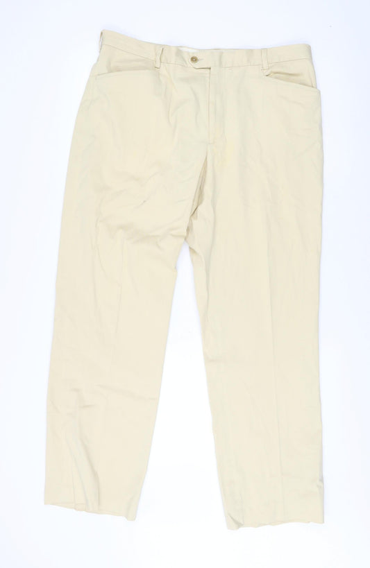 Paul Smith Men's Beige Chino Trousers - Size 36