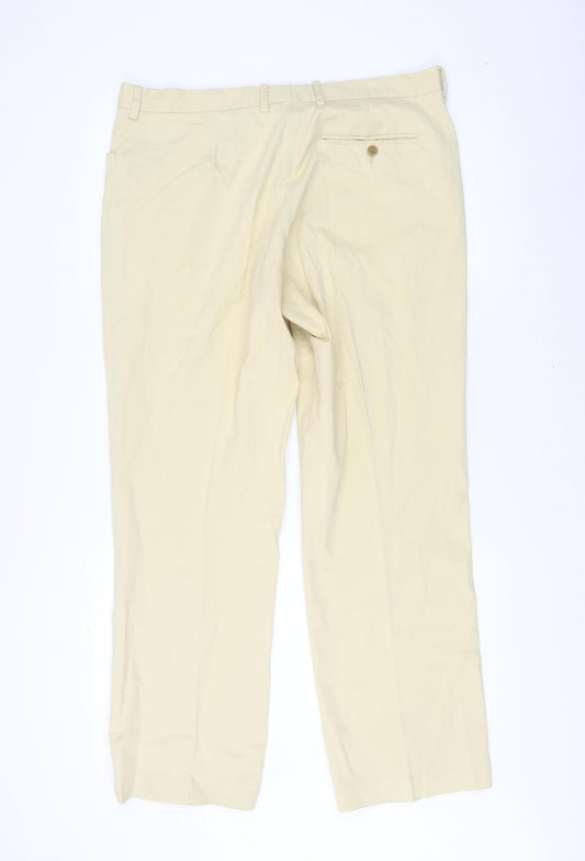 Paul Smith Men's Beige Chino Trousers - Size 36