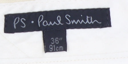Paul Smith Men's Beige Chino Trousers - Size 36