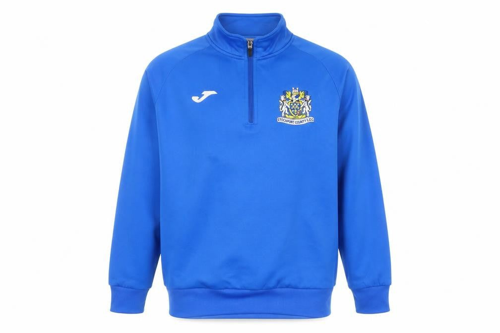 Joma Youth Blue Football Sweatshirt XS Teens