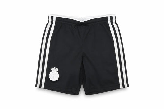 Adidas Boys Black Football Shorts 7-8 Years Athletic Style