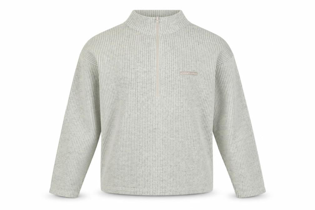 Mens UK M  Firetrap Beige Henley Sweatshirt