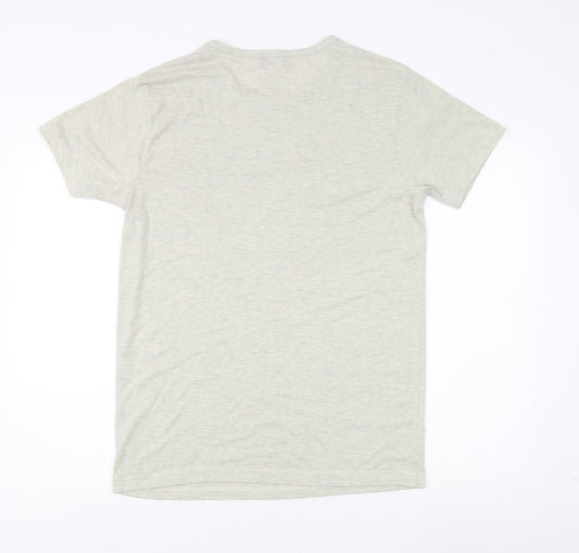 Lyle & Scott Beige Men's M T-Shirt - New Logo Style