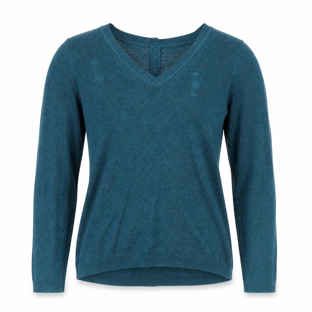 Womens UK S Regular Banana Republic Blue Pullover Tight-Knit
