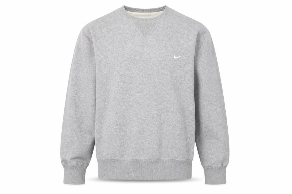 Mens UK S Regular Nike Grey Pullover Sweatshirt