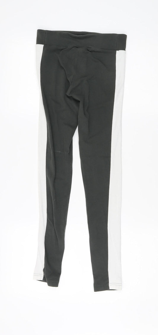 Adidas Women's Black XS Leggings with Elastic Waist