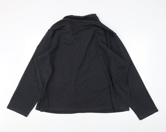 TOG TWENTY FOUR Men's Black XL Full Zip Sweatshirt