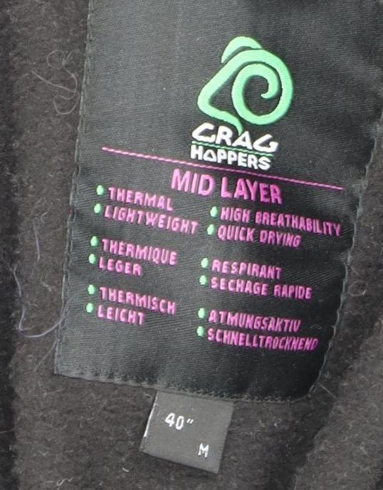 Craghoppers Men's Green/Black Parka Jacket, M, Hooded Quick Drying