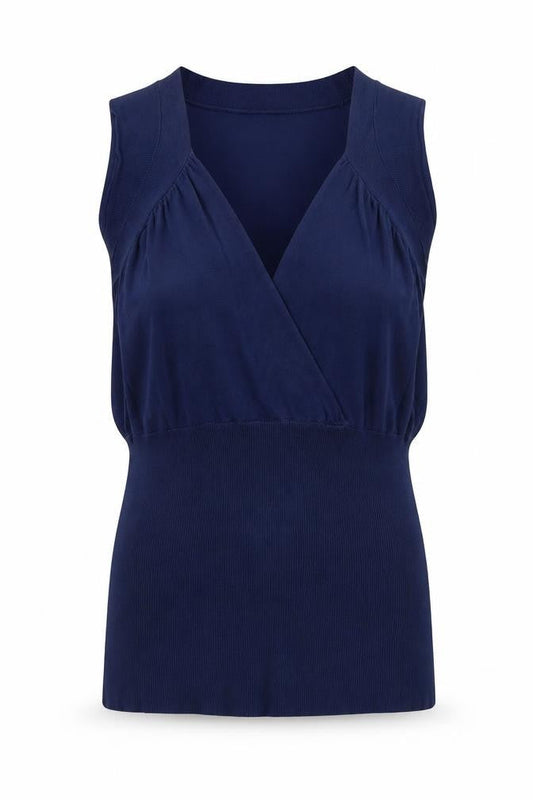 Womens UK Size L Alexon Blue Viscose Blend Blouse
