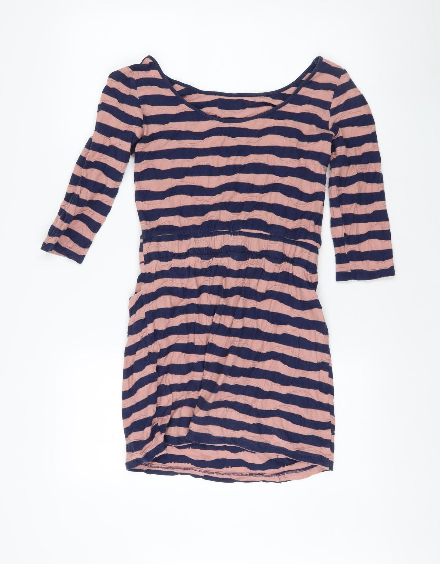 Limited Collection Women's Striped Shift Dress, Size 8, Multicoloured