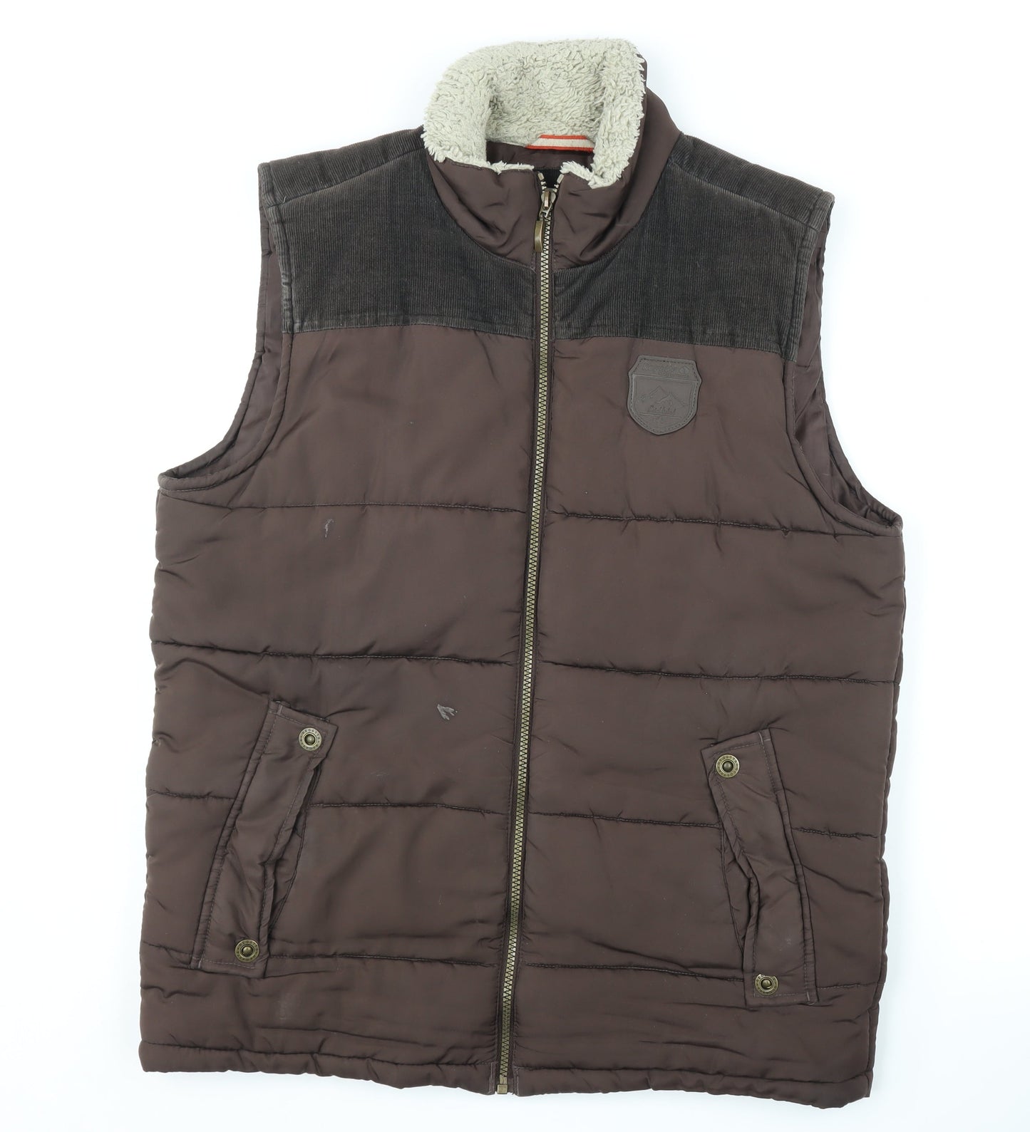 Regatta Men's Brown Puffer Jacket Waistcoat M