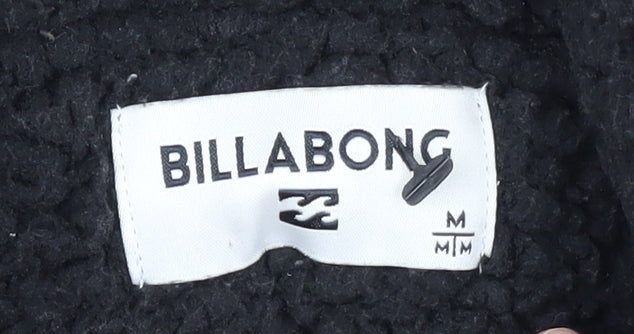 Billabong Men's Green Grey Full Zip Hoodie M