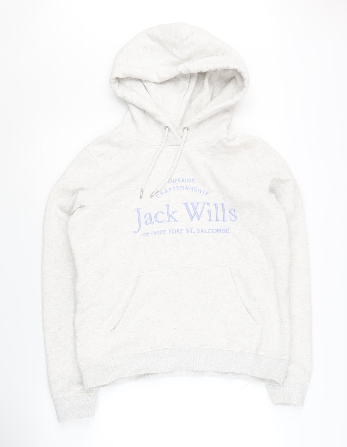 Jack Wills Women's Ivory Pullover Hoodie Size 12