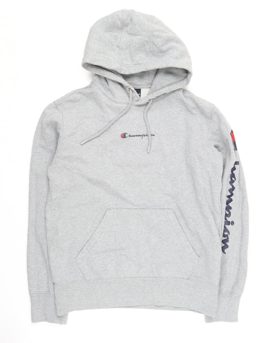 Champion Men's Grey Medium Pullover Hoodie