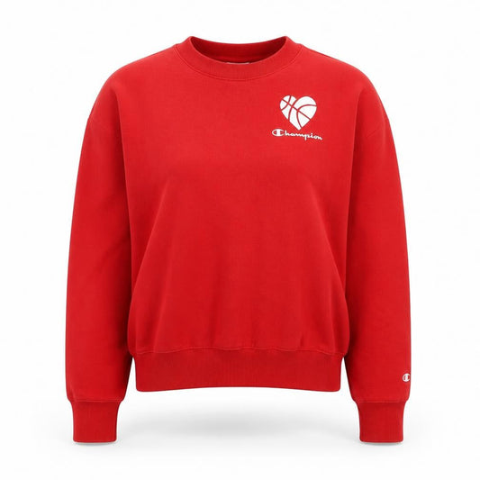 Unisex Adults UK XS Regular Champion Red Pullover Sweatshirt