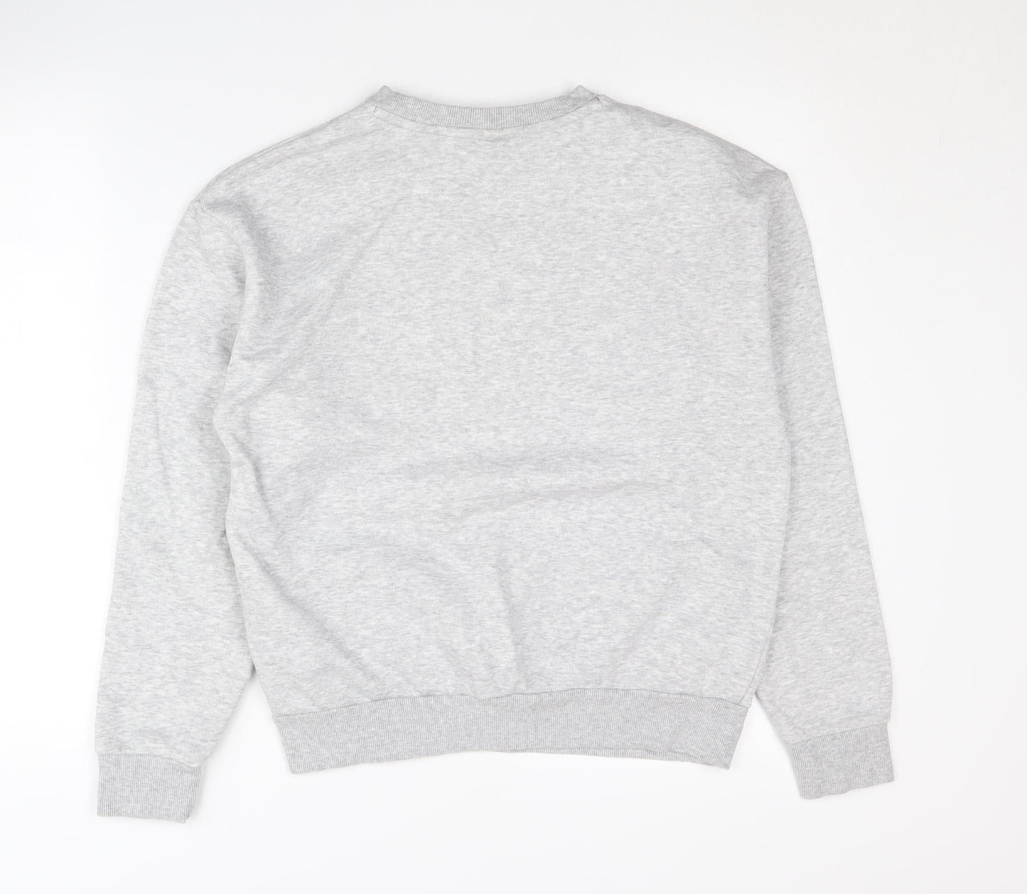 Puma Men's Grey Crew Neck Sweatshirt Size S