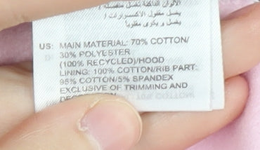 Adidas Girls Pink Animal Print Hoodie - 12-18 Months