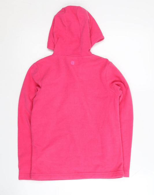 Mountain Warehouse Girls Pink Fleece Hoodie 9-10 Years