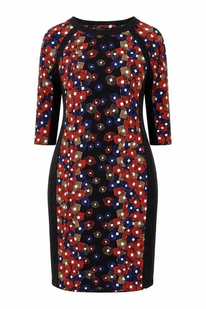 Marks and Spencer Women's Multicoloured Bodycon Dress Size 14